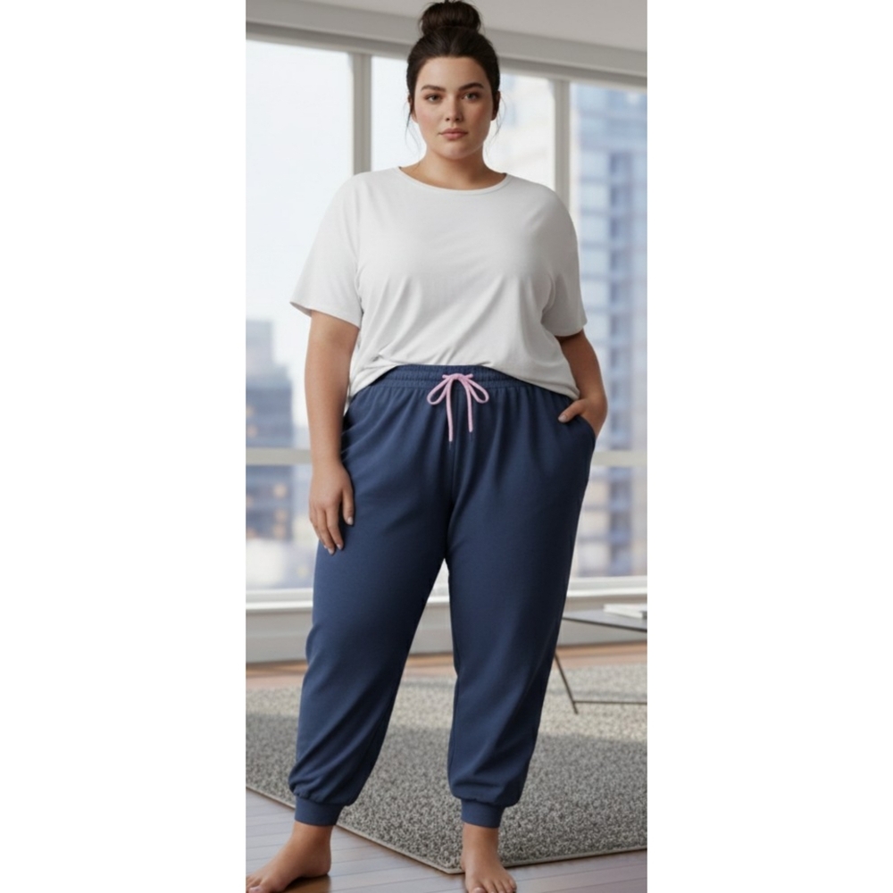 Wild Fable Cinch Waist Baggy Joggers Slate Blue Size 3X